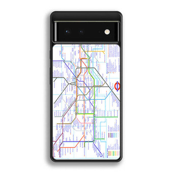 new york map Google Pixel 6 | Pixel 6 Pro Case