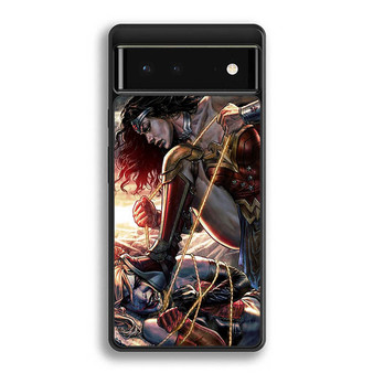 Wonder Woman VS Harley Quinn Google Pixel 6 | Pixel 6 Pro Case