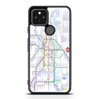 new york map Google Pixel 5 | Pixel 5a With 5G Case