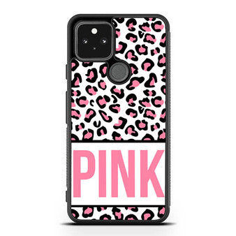 Pink Custom Leopard Google Pixel 5 | Pixel 5a With 5G Case