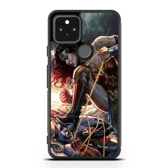 Wonder Woman VS Harley Quinn Google Pixel 5 | Pixel 5a With 5G Case