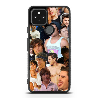 Zac Efron Collage Google Pixel 5 | Pixel 5a With 5G Case