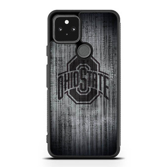 Ohio State Grunge Google Pixel 5 | Pixel 5a With 5G Case
