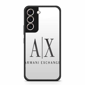 Armani exchange white Samsung Galaxy S22 | S22+ Case
