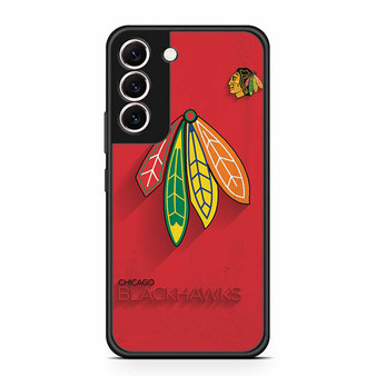 chicago blackhawks logo poster Samsung Galaxy S22 | S22+ Case