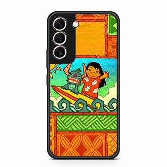 Lilo And Stitch Hawaiian Art Samsung Galaxy S22 | S22+ Case