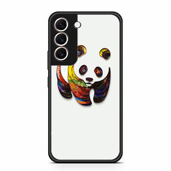 WWF Panda Colour Pattern Samsung Galaxy S22 | S22+ Case