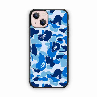 Bape Blue Camo iPhone 13 Mini Case