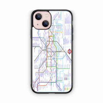 new york map iPhone 13 Mini Case