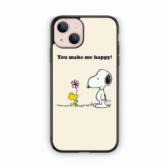 Snoopy You MAke me Happy iPhone 13 Mini Case