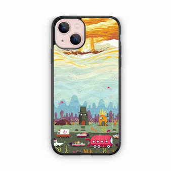 Spongebob Arts iPhone 13 Mini Case