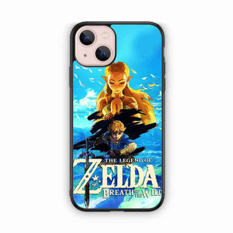 The Legend of Zelda Breath of the Wild Link and Zelda iPhone 13 Mini Case
