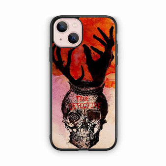 True Detective Skull Art iPhone 13 Mini Case