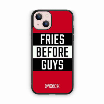 Victoria's Secret Pink Fries Before Guys iPhone 13 Mini Case