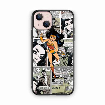 Wonder Woman in Comic iPhone 13 Mini Case