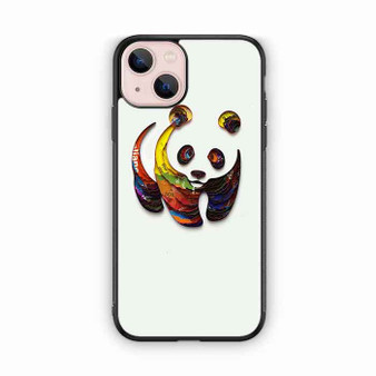 WWF Panda Colour Pattern iPhone 13 Mini Case