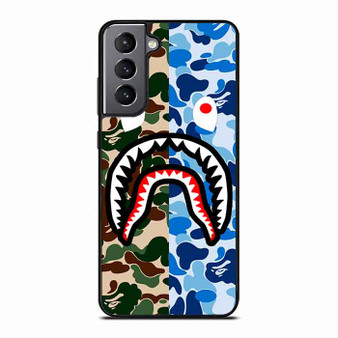 Bape Shark Mix Samsung Galaxy S21 FE 5G Case