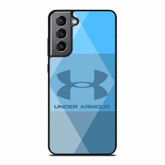 Blue Pattern Under Armour Samsung Galaxy S21 FE 5G Case