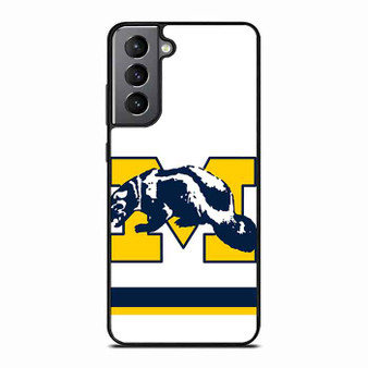 Michigan Wolverines 1 Samsung Galaxy S21 FE 5G Case