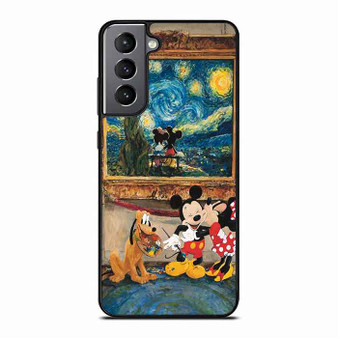 Mickey Mouse and the dog Samsung Galaxy S21 FE 5G Case