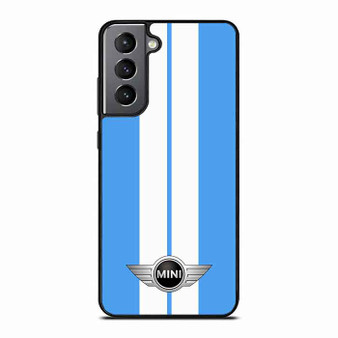 Mini Cooper Light Blue Samsung Galaxy S21 FE 5G Case