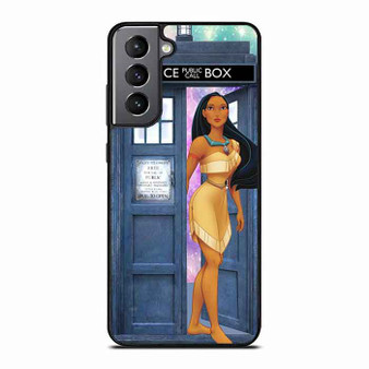 pocahontas tardis Samsung Galaxy S21 FE 5G Case