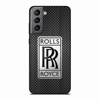 Rolls Royce Plat Logo Samsung Galaxy S21 FE 5G Case