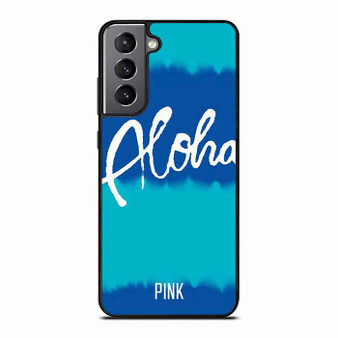 Victoria's Secret Pink Aloha Samsung Galaxy S21 FE 5G Case