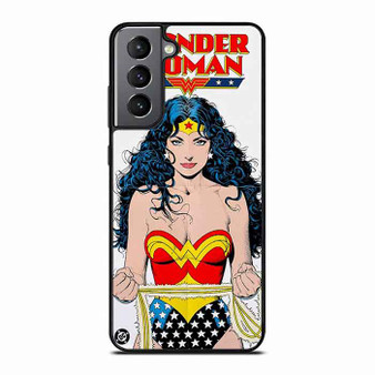 Wonder Woman Comic Cover Samsung Galaxy S21 FE 5G Case