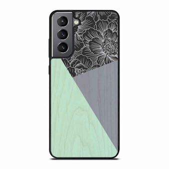 Wood Floral 1 Samsung Galaxy S21 FE 5G Case