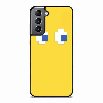 yellow pacman Samsung Galaxy S21 FE 5G Case