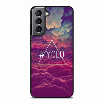 Yolo Colorful Sky Samsung Galaxy S21 FE 5G Case