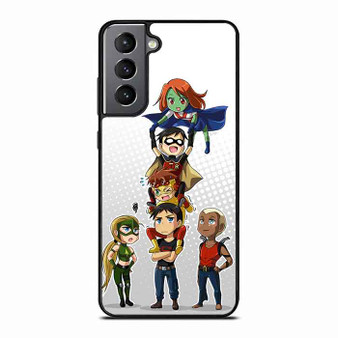 Young Justice Cute Samsung Galaxy S21 FE 5G Case