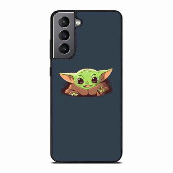 The Mandalorian Cute Baby Yoda Samsung Galaxy S21 FE 5G Case