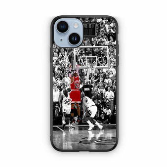 Michael Jordan Last Shot iPhone 14 Case