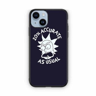 Rick and Morty 20 Persen Accurate GT iPhone 14 Case