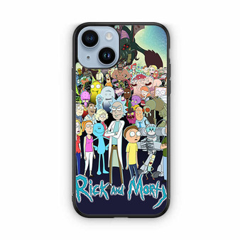 Rick And Morty All Character iPhone 14 Case