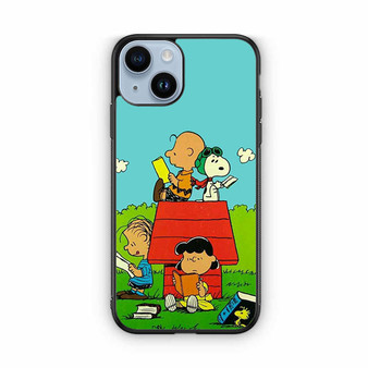 Snoopy Reading iPhone 14 Case