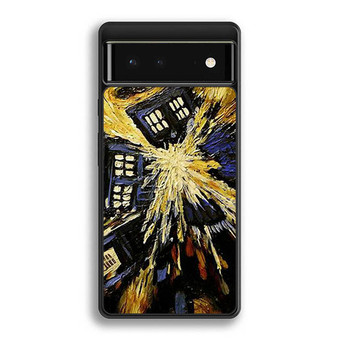 Doctor Who and Tardis Art Google Pixel 6 | Google Pixel 6a | Google Pixel 6 Pro Case
