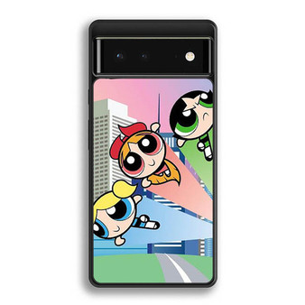 Flying Powerpuff girls Google Pixel 6 | Google Pixel 6a | Google Pixel 6 Pro Case