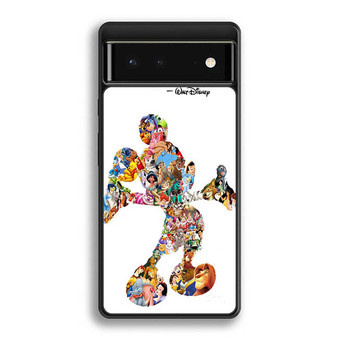 Mickey Mouse Character Montage Google Pixel 6 | Google Pixel 6a | Google Pixel 6 Pro Case