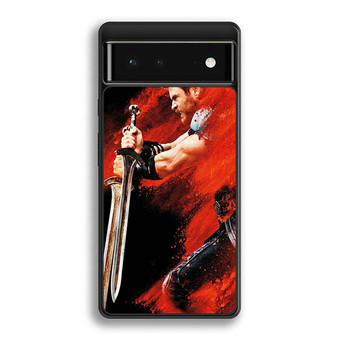Thor Ragnarok on Red Dust Google Pixel 6 | Google Pixel 6a | Google Pixel 6 Pro Case