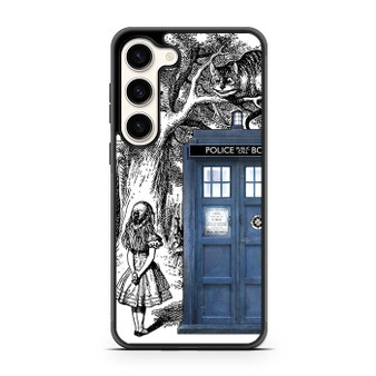 alice tardis sketch Samsung Galaxy S23 | S23+ Case