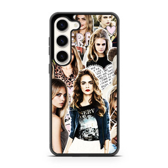 Cara Delevingne Collage Samsung Galaxy S23 | S23+ Case