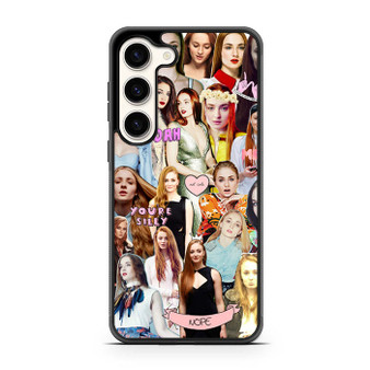 sophie turner collage Samsung Galaxy S23 | S23+ Case