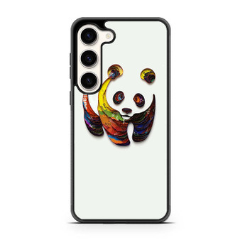 WWF Panda Colour Pattern Samsung Galaxy S23 | S23+ Case