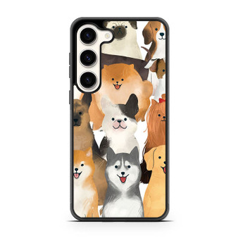 Cute Dogs Collage Samsung Galaxy S23 | S23+ Case
