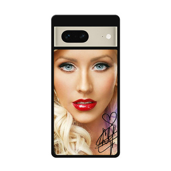 Christina Aguilera Red Lips Google Pixel 7 | Google Pixel 7 Pro Case