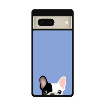 Cute French Bulldog Light Blue Google Pixel 7 | Google Pixel 7 Pro Case