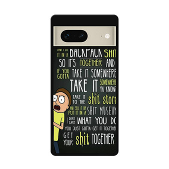 Rick And Morty Quotes Google Pixel 7 | Google Pixel 7 Pro Case